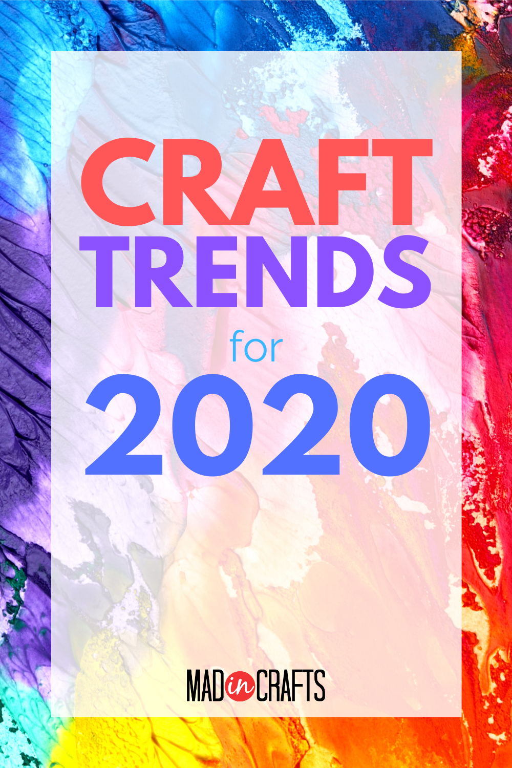 CRAFT TRENDS FOR 2020 FROM CREATIVATION RoundUps Mad in Crafts